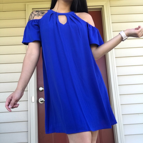 Royal blue summer dress - Picture 5 of 5